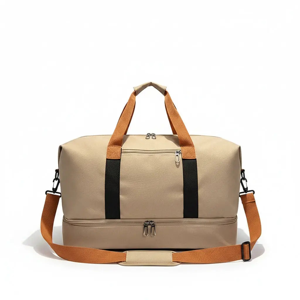 Sac de voyage intelligent beige